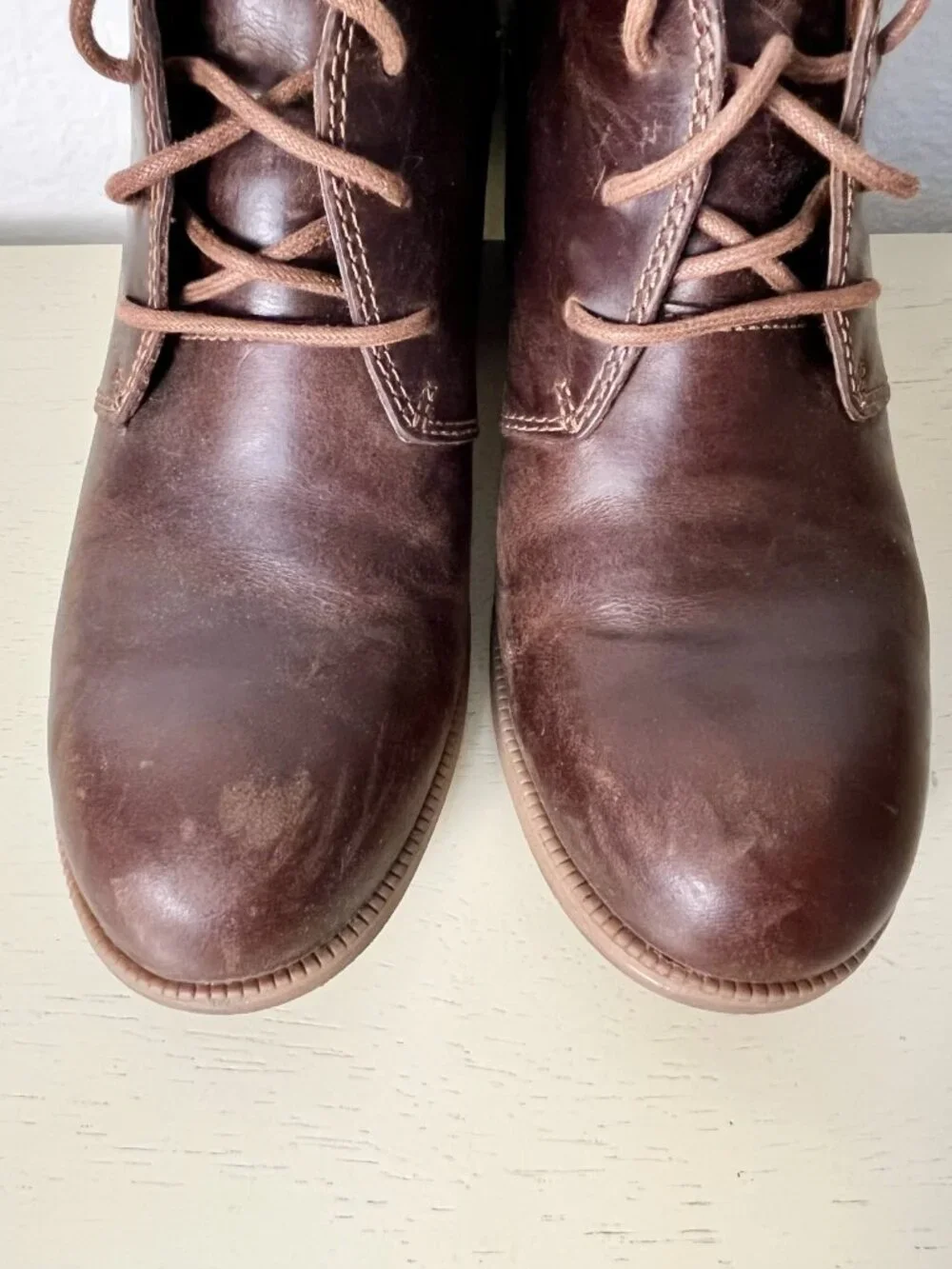 Clarks Maypearl Flora Leather Booties
